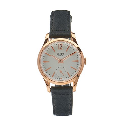 Henry London Unisex-Armbanduhr Richmond Analog Quarz Leder HL30-US-0024 Henry London Unisex-Armbanduhr Richmond Analog Quarz Leder HL30-US-0024