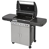 profi edelstahl gasgrill 4 brenner backburner u. kochstelle test Leichte Reinigung: dank Campingaz InstaClean können Innenteile des Grills einzeln herausgenommen und nach Vorreinigung (Einweichen/Entfernung von grobem Schmutz) in der Spülmaschine gereinigt werden