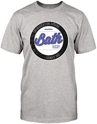 dumpTackle Bath Rugby T-Shirt Large Ash