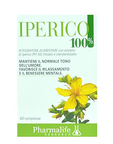 Pharmalife Investigación Hypericum Complemento alimenticio 100% 60 tabletas