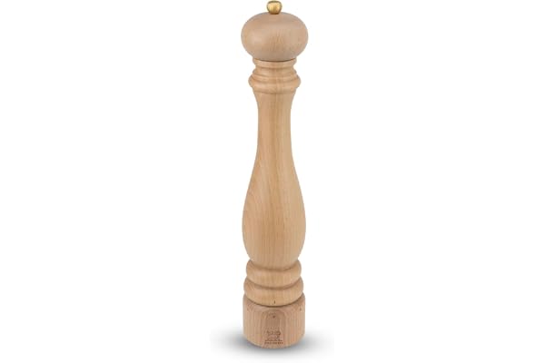 PEUGEOT - Moulin à Poivre Bistro Olivier 10 cm - Réglage Classique - En Bois d'olivier - Fabrication Française