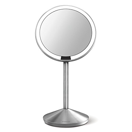 simplehuman Sensor Mirror, 10x Magnification - Tru-Lux Light System - 12 cm