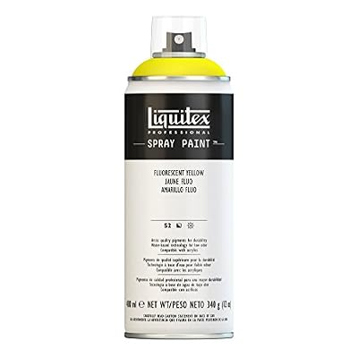 Liquitex Professional Peinture acrylique Aérosol 400 ml Jaune fluorescent