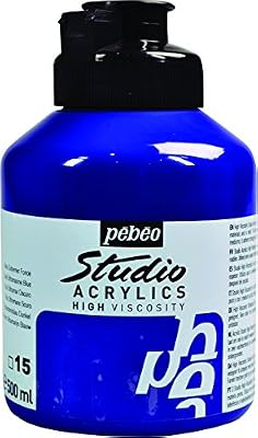 Pébéo‌ ‌-‌ ‌Acrylique‌ ‌Fine‌ ‌Studio‌ ‌Acrylics‌ ‌-‌ ‌Peinture‌ ‌ Acrylique‌ ‌Bleu‌ ‌Outremer‌ ‌-‌ ‌Peinture‌ ‌Bleu‌ ‌Outremer‌ ‌ -‌ ‌Bleu‌ ‌Outremer‌ ‌Foncé‌ ‌500‌ ‌ml‌