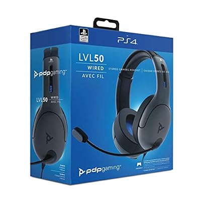 Sony Playstation 4 Casque LVL50 Stéréo pour Sony Playstation - noir