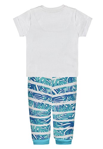 Kanz Baby – Jungen Bekleidungsset T-Shirt 1/4 Arm + Jogginghose, Gestreift - 2