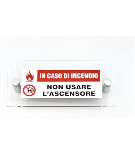 Cartello Ascensore Classic Uomo Donna e Disabile