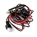 Produktbild Elviray 1,5 Mt 12 V DC 30A Sicherung 6 PIN Netzkabel Kabel Zigarettenanzünder Für Yaesu FT-857D FT-897D Antioxidations Verlängerungskabel