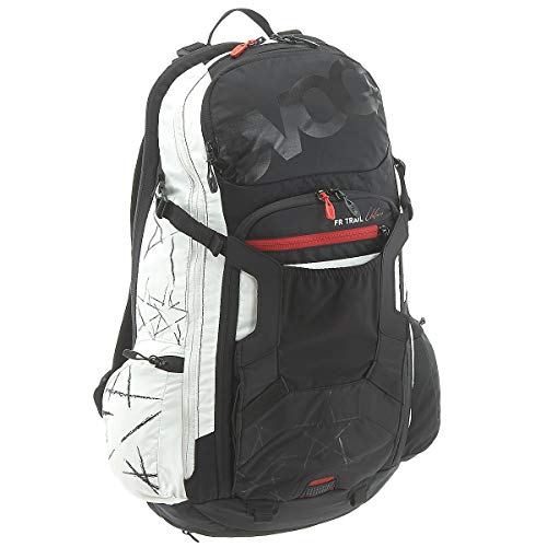 EVOC Sports GmbH FR Trail Unlimited Protektor Rucksack, Black-White, M/L