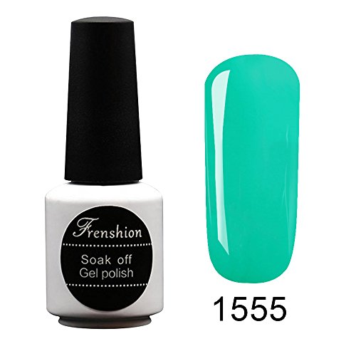 Frenshion 7.3ml Smalto Semipermante Gel Nail Polish UV LED Soak off Ricostruzione Unghie 1555