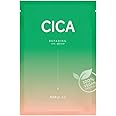 BARULAB CICA Repairing Sheet Mask | Intense Hydrating Face Mask | Korean Sheet Mask For Face| Men & Women |23 ml (1 Qty)