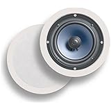 Polk Audio RC60i 2-Way In-Ceiling Speakers (Pair, White)