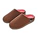 Warm & Cozy Indoor Plush House Slipper For Men, Brown