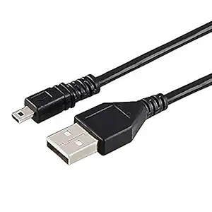 USB Data Transfer Camera Cable for Nikon Camera Coolpix P1, Coolpix P2, Coolpix P3, Coolpix P4, Coolpix P50, Coolpix P60, Coolpix P80, Coolpix P90, Coolpix P100, Coolpix P300, Coolpix P310 Camera