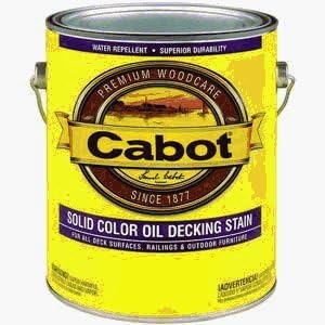 Cabot Samuel Inc Gal Wht Oil Deck Stain (Pack Of 4) 160 Exterior Stain Oil Solid/SemiSolid