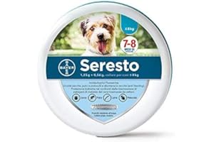 Bayer SERESTO Collare Cane Fino a 8 kg - Offerta 3 Collari