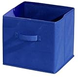 Alsapan Compo Fabric Storage Box, 28 x 27 x 27 cm, Dark Blue (Kitchen &amp; Home)