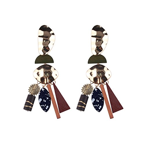 Orecchini donna, Pomlink Fashion ibrido in lega di resina pendente orecchini