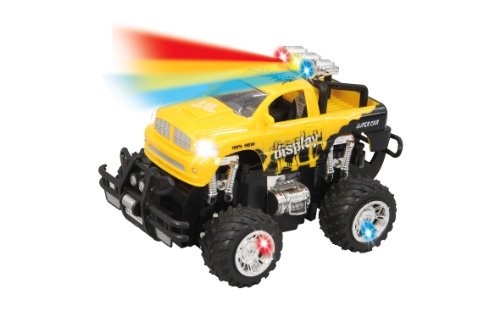 Imagen 5 de Jamara 403711 - Coche danzarín (escala 1:22, LED, sonido, 27 Mhz), color amarillo [importado de Alemania]