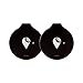Produktbild TrackR Bravo - Bluetooth Tracking-Gerät. Schlüsselfinder. Telefonfinder. Brieftaschen-Ortungsgerät 2. Generation, 2 Packung Schwarz