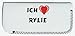 Produktbild Brillenetui mit Ich liebe Rylie (Vorname/Zuname/Spitzname)