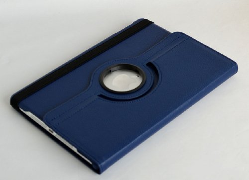 inShang Hülle für Apple iPad air ipad 5 ipad air1 ipad air (2013-2014 released), Edles PU Leder Tasche Hülle Skins Etui Schutzhülle Ständer Smart Case Cover für Tablet iPad air 1, Super Automatische Einschlaf-/Aufwach funktion, 360 Grad rotierende Schutzhülle mit Standfunktion + inShang Logo hochwertigen Stylus Eingabestift Stift - 2
