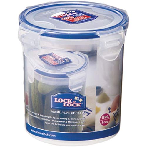 iSi Lock&Lock Classic OKR?G?Y WYSOKI POJEMNIK 700 ml