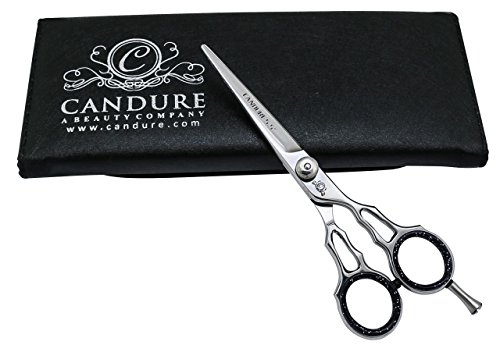 CANDURE® – Professionell Haarschneideschere 5.5″ Zoll Haarschere Friseur SchereProfi Friseurschere + Etuis - 2