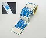  Sticker-Verlag Kundendienst Aufkleber Serviceaufkleber Auswahl: (100 Stück, Inspektionsaufkleber)