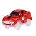 Produktbild Naisidier 1PC Elektro-Spielzeug-Auto-Rot Dedicated Race Track-Bahn-Wagen Spielzeug-Auto-Modell-Kind-Plastik Modell Spielzeug-Auto-Schienen-Auto Magie Tracks glühende Cars - Red