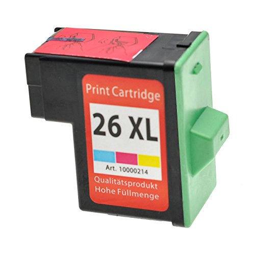 Logic-Seek Tintenpatronen für Lexmark 16 26 10N0016E 10N0026E, 2-er Pack - 3