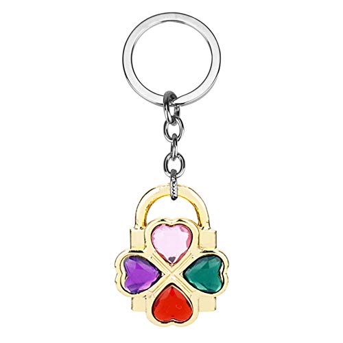 Preisvergleich Produktbild Drawihi Fashion Schließzylinder Schlüsselanhänger Schlüsselbund Weihnachten Rucksack Schlüsselring Auto Handtasche Dekoration Anhänger (Schließzylinder)
