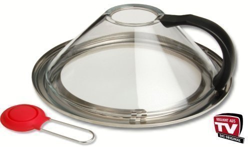 Preisvergleich Produktbild Genius Brathaube mit Verschlusskappe - 24-28 cm