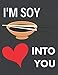 Produktbild I'm Soy Into You: Japanese Sushi Notebook/Journal for Gourmets to Writing Notes 110 Pages 7.44x9.69 Inch. (Red&Grey&White Pattern)