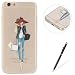 Produktbild iPhone 6/6S 4.7" Hülle,Feeltech [Crystal Clear] Flexible Silikon Schutzhülle Ultra-Slim Gel TPU Bumper Cover [Kratzfeste,Scratch-Resistant] mit Premium Karikatur-Entwurfs-Muster, Durchsichtige Rückschale Weiche Silikon Ultradünne Kristallklare Handyhülle für iPhone 6/6S 4.7" - Einkaufen Mädchen