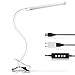 Produktbild Mormy Klemmleuchte Verschiedene Farben Tischlampe Bürolampe Leselampe Dimmbar 10 Stufen Usb Anschluss (Weiß)