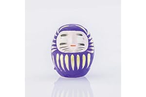 YOSHIDA DARUMA Daruma, Amulette Japonaise en Papier mâché, 6 cm Taille 0.3 (Violet)