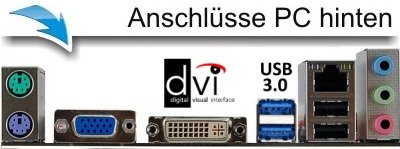 Entry Gaming / Multimedia COMPUTER (SSD-Edition) | Quad-Core! AMD Liano 6500 4 x 4100 MHz | 16GB DDR3 | 250GB SSD | AMD Radeon HD 8570 4096 MB DVI/VGA mit DirectX11 Technology | DVD±RW | USB 3.0 | Windows10 Professional 64 #5019 - 2