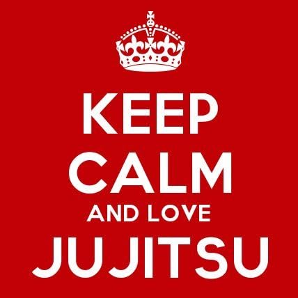 Keep Calm And Love Jujitsu Coaster - 9cm Square
