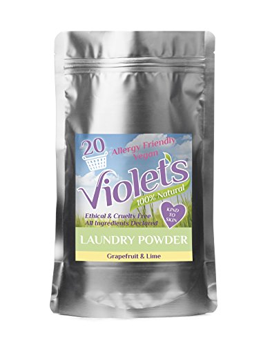 Violet's Natural Laundry Powder Grapefruit and Lime 500gm