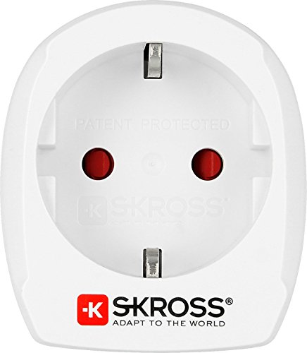 SKROSS® Country Adapter Europe to USA: Reiseadapter für Reisen aus Europa in Länder, die den amerikanischen Standard verwenden - 2
