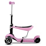 ruedas para patines luces SEGURO: Fácil de controlar. Con pinza de freno trasero para la seguridad de los niños.