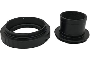 TXYFYP T-Mount Adpter,1.25 Inch For Telescope Microscope T Ring Mount Adapter Set Camera Accessories