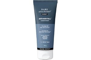 Bare Anatomy Anti-Hair Fall Conditioner with Redensyl, Rosemary & Peptides | Reduces Hair Thinning, Breakage & Frizz | Strengthens Hair, Adds Shine | For All Hair Types 175gm