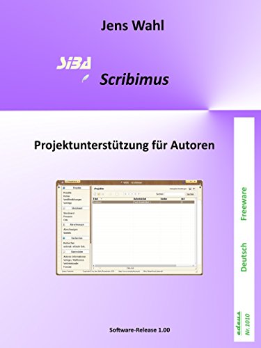 SiBA Scribimus: Projektunterstützung für Autoren