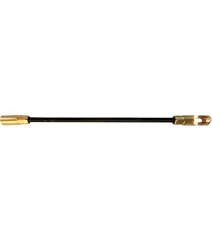 PROFERCA® Kit d'accessoires guide passe-câble 3 mm | Filetage universel M5 | Guides de 3 mm | 2 têtes flexibles | 1 anneau d'extrémité
