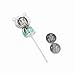 Lighted Ear Candles Wax Removal Cleaner Tool Safety LED Flashlight Ear Pick Spoon for Kids with 2pcs Spare Battery