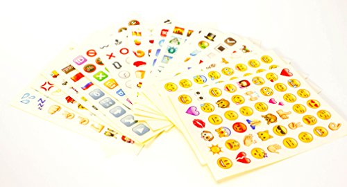 Emoji Set 912 Sticker all Emoji Basic Memes wie bei Whatsapp Instagram &Twitter auf 19 Sheets - 3