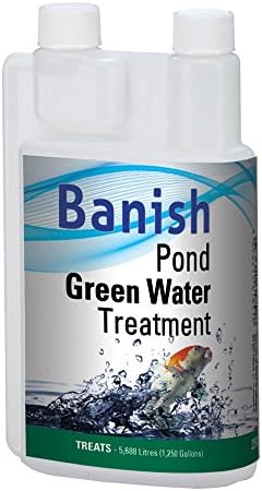 Banish Pond Greenwater Treatment 250ml - Treats 5688 Litres