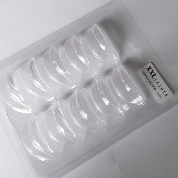 Wimpernlifting Silikon Pads mit den praktischen Führungsrillen, 10 Stk in S, M und L, Wimpernwelle Curler, Root Lifting - 4